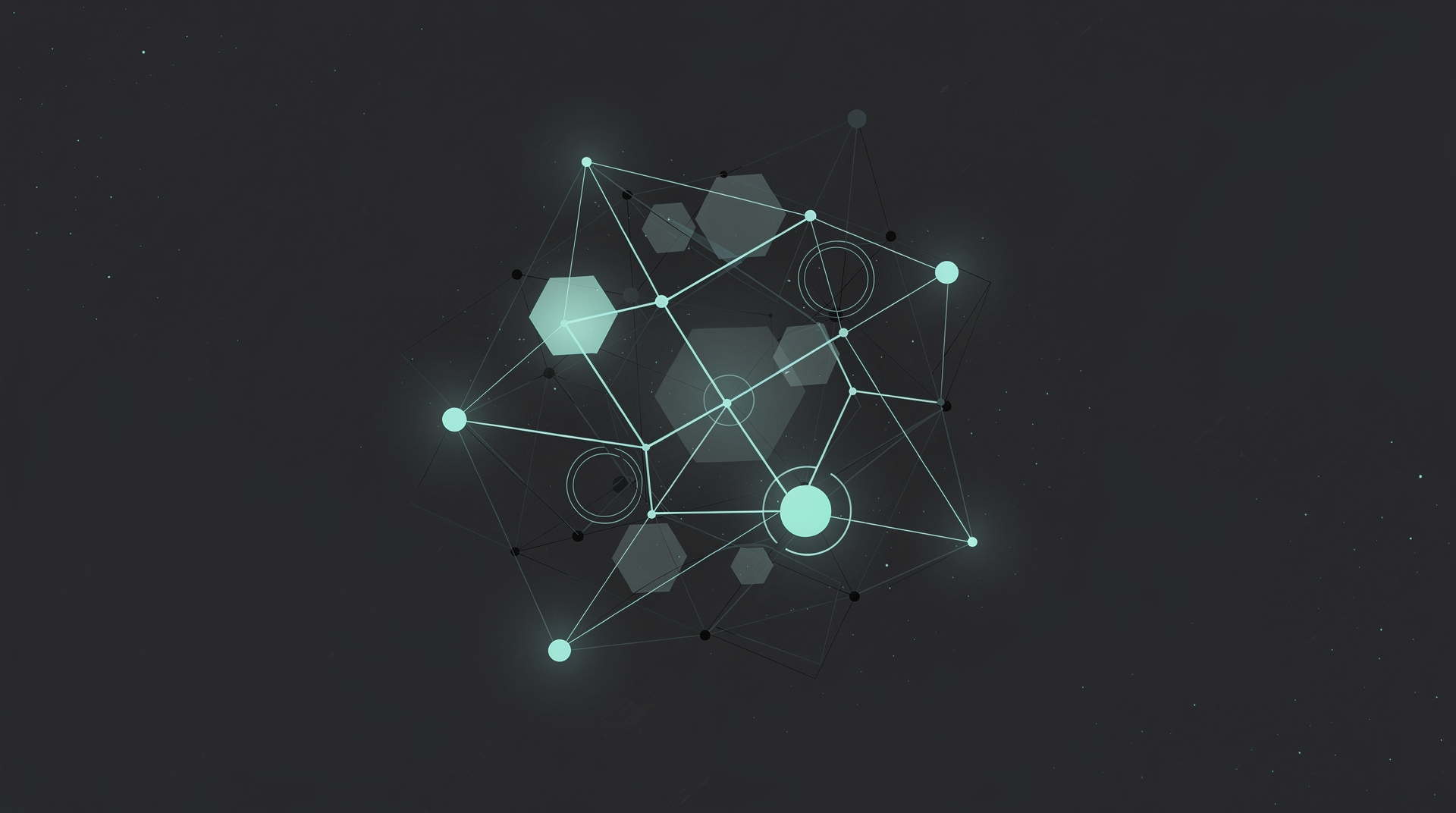 Abstract visualization of interconnected research